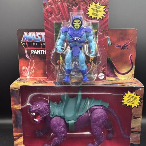 Masters of the Universe Origins Skeletor & Panthor Combo Pack new