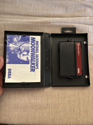 Michael Jackson's Moonwalker SEGA Master System game, complete