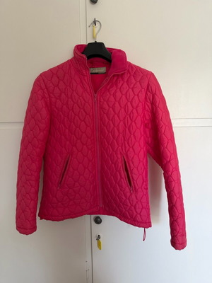 Women's jacket like new, red and pink, size L