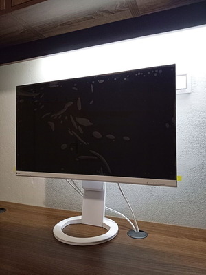 EIZO FlexScan EV2760 IPS οθόνη 27" QHD 2560x1440 σαν καινούργιο, λευκή