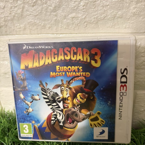 Madagascar 3 Europe’s Most Wanted Nintendo 3DS game used