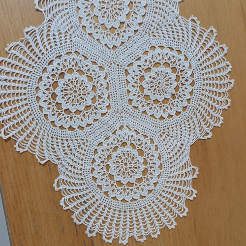 Small crochet doilies set of 3 new handmade