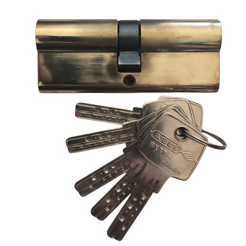 Abus EC800 security cylinder 80mm with 5 keys and owner card