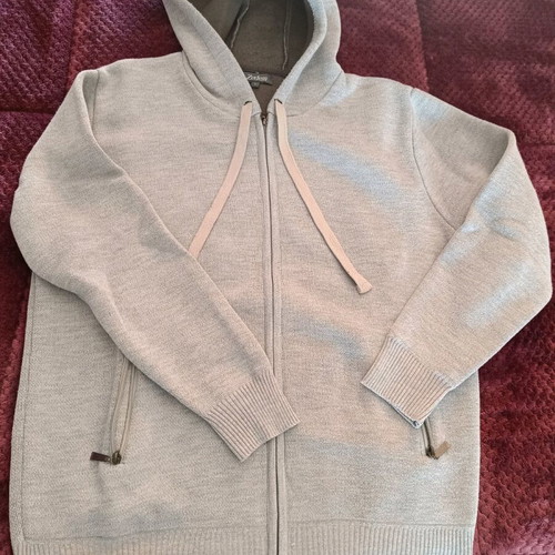 Men's cardigan Large new, gray