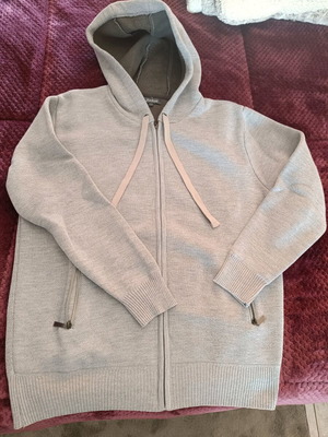 Men's cardigan Large new, gray