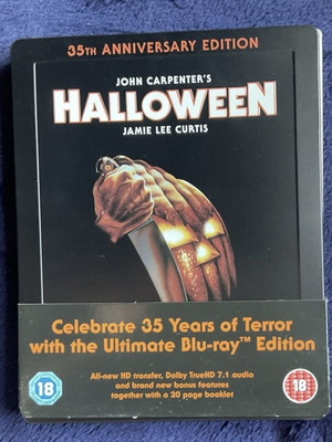 Halloween Blu-ray Steelbook σαν καινούργιο με αγγλικούς υπότιτλους