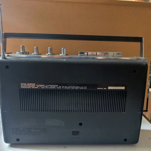 Philips RR415 radio cassette player new, collectible 70s-80s