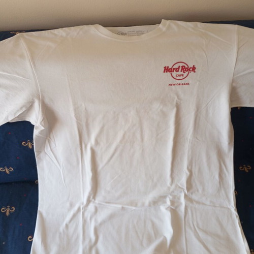 Hard Rock Cafe New Orleans T-shirt size XL like new, white