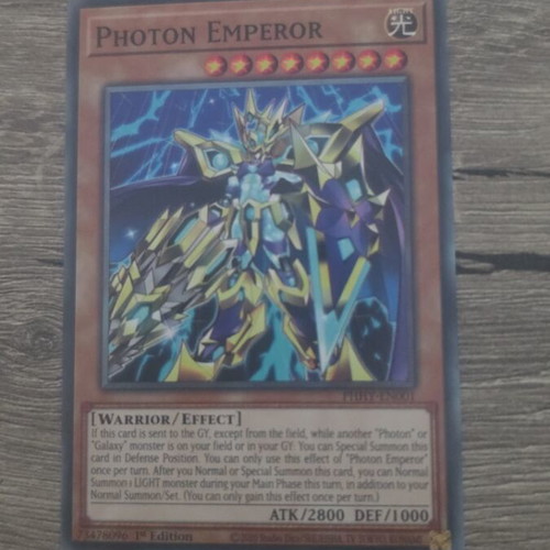Photon Emperor Yu-Gi-Oh! card