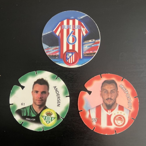 Cheetos football pogs pack of 3 used