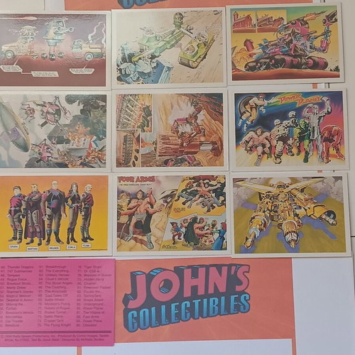 Jack Kirby Unpublished Archives 90 Trading Cards Set like new