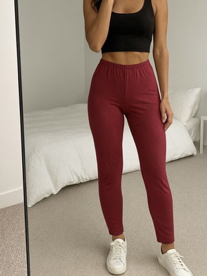 Κολάν σαν καινούργιο, μέγεθος Small, κόκκινο