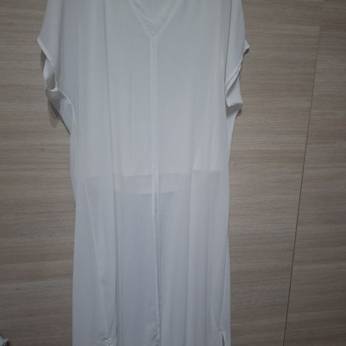 BSB semi-transparent tunic white, like new, size XL