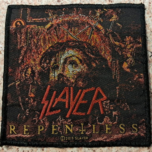 Slayer Repentless 2015 embroidered patch used