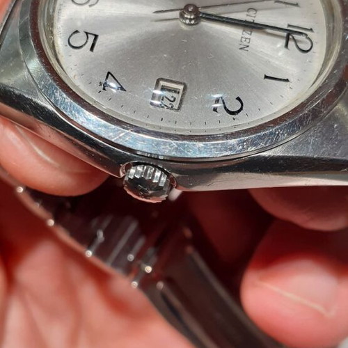Citizen 70s watch steel used manual winding 39mm
