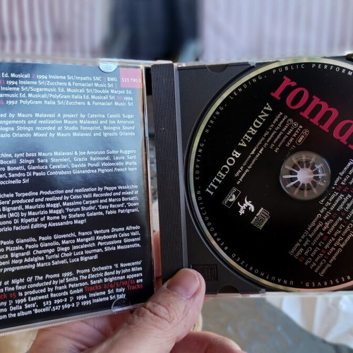 Andrea Bocelli Romanza CD used