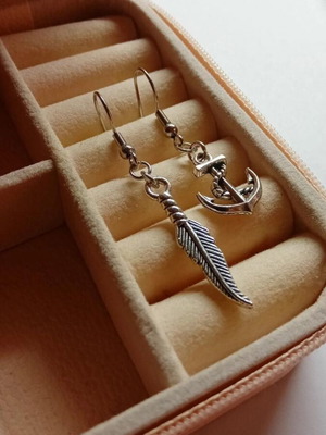 Handmade earrings with gift earring backs new