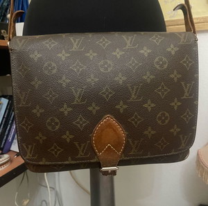 Auth LOUIS VUITTON Cartouchiere monogram Shoulder Bag