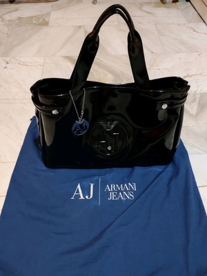 Armani Jeans handbag used with pouch