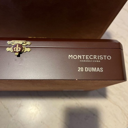 Montecristo Cuban cigar anniversary boxes Linea 1935 Dumas and Leyenda like new