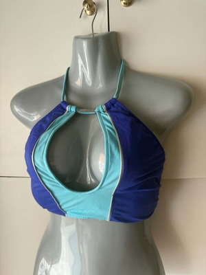 Venus top swimsuit size L like new, blue turquoise