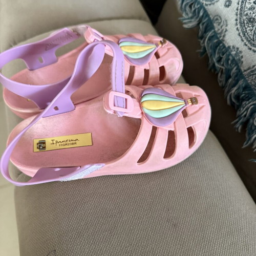 Ipanema children's sandals used, pink size 28-29