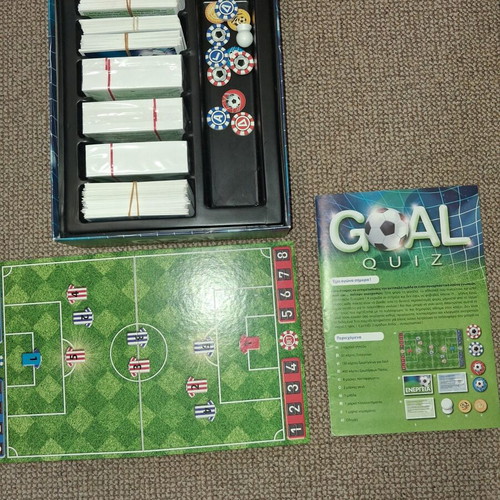 Goal Quiz board game like new by Desyllas Games