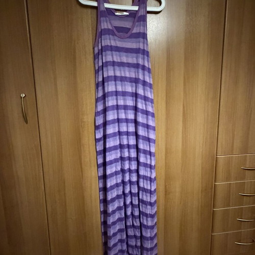Badila slim long dress used, purple, size L