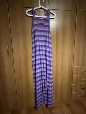 Badila slim long dress used, purple, size L