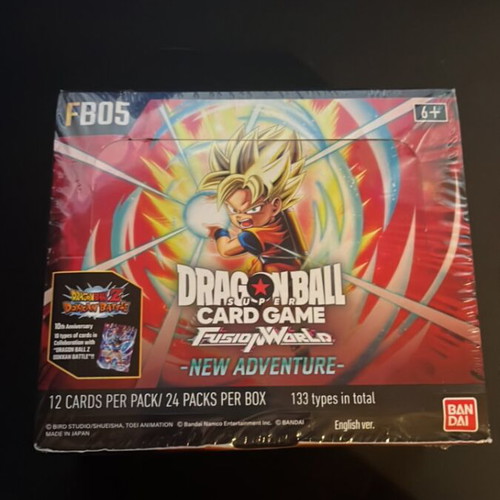 Dragon Ball New Adventure Booster Box -  124,80 - Vendora.cy