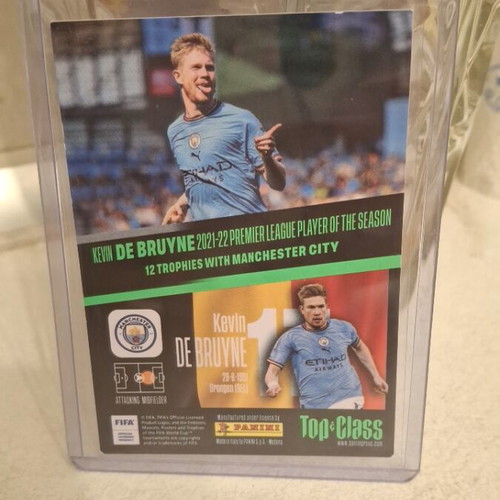 Kevin de Bruyne Unbeatable Panini card