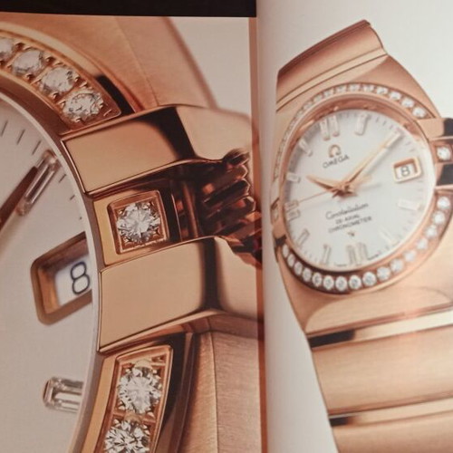 Illustrated Omega watch catalog 2007 used edition