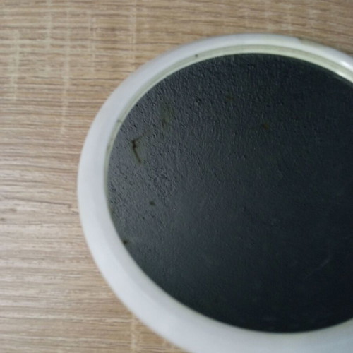 Vintage children's mirror used with marks, 26 cm