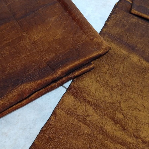 Fabric pieces for curtain, 2.90m height and 68cm width, plus smaller piece