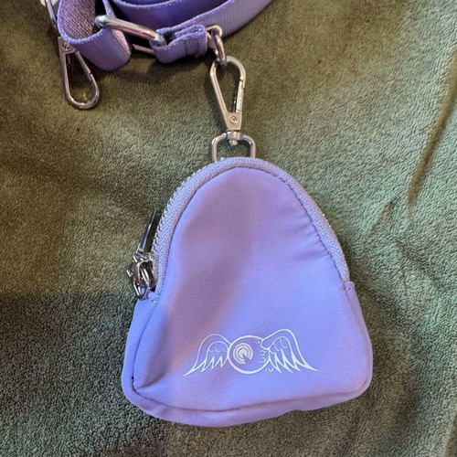 Von Dutch Y2K bag purple like new with 2 straps and mini wallet