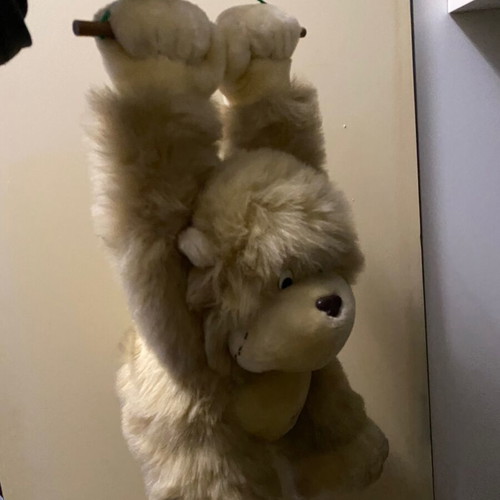 Stuffed monkey used