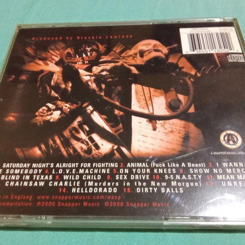 WASP The Best Of The Best CD like new, metal