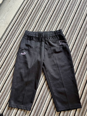 Puma 3/4 leggings like new, black, size L