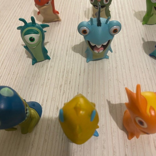 Slugterra Jakks figures used, set of 12 authentic