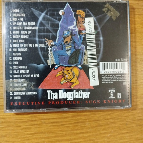 Snoop Doggy Dogg Tha Doggfather CD used, hip-hop