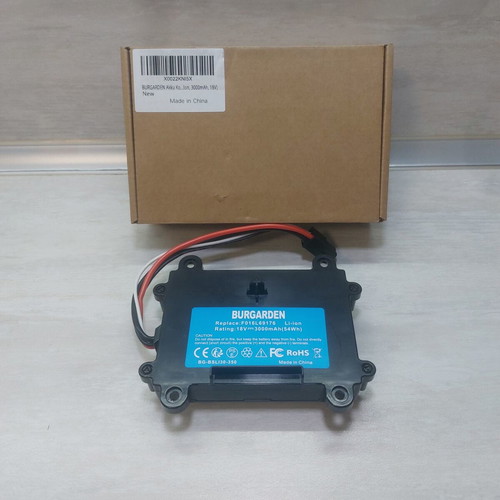 Burgarden Li-ion Battery 3000mAh 18V for Bosch Indego Robotic Lawn Mower