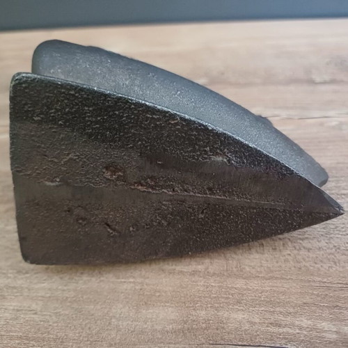 Cast iron iron used, vintage toy