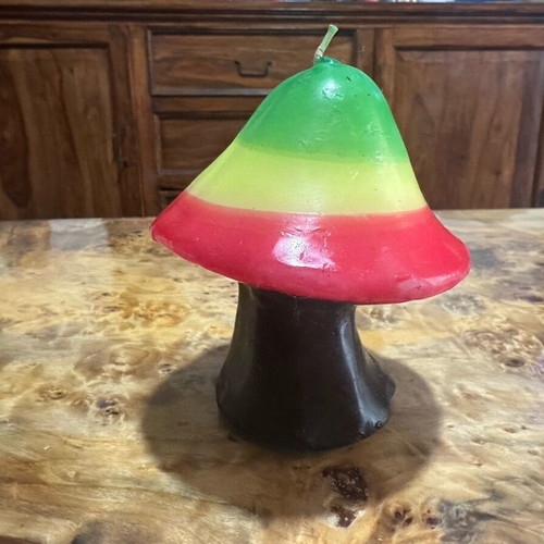 Decorative candles new mushroom-shaped colorful