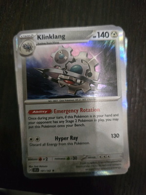 Klinklang Holo new Pokemon card