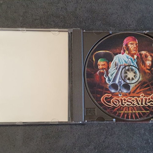 Corsairs PC game used, 1998, strategy