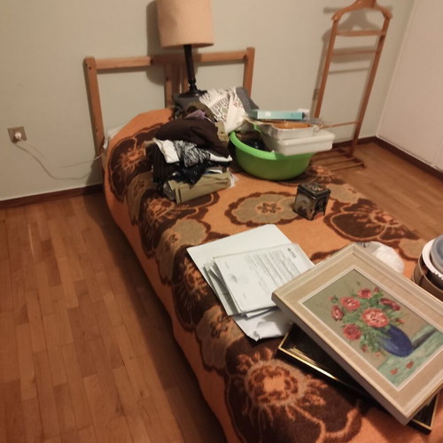 IKEA single bed with mattress used