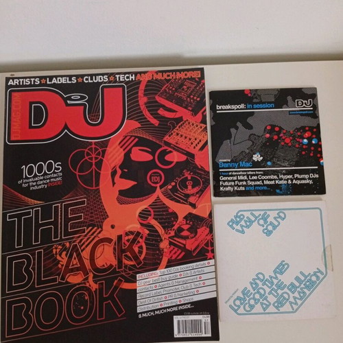 DJ Magazine The Black Book with 2 CDs used