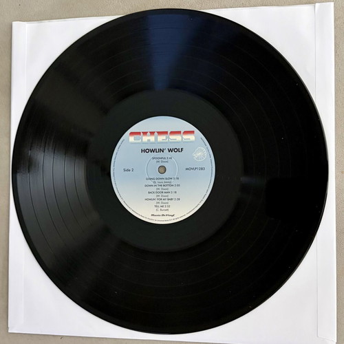Howlin' Wolf vinyl record like new, blues genre