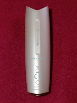 VUSE electronic cigarette used
