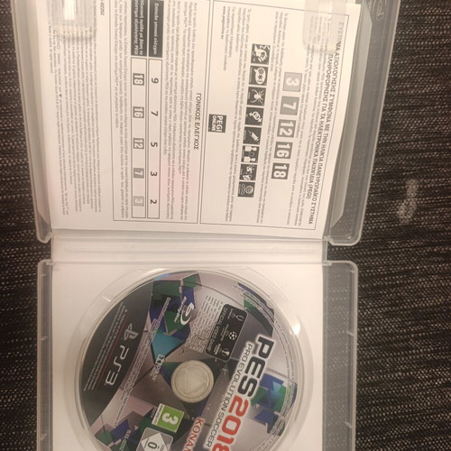 PES 2018 Pro Evolution Soccer PS3 game